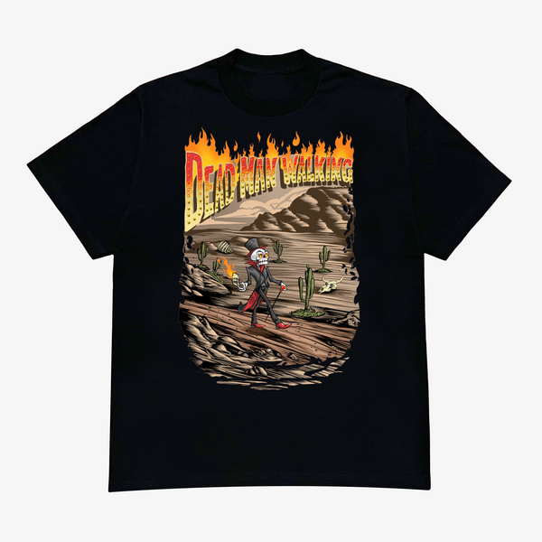 DEAD OUT WEST BLACK HEAVYWEIGHT TEE