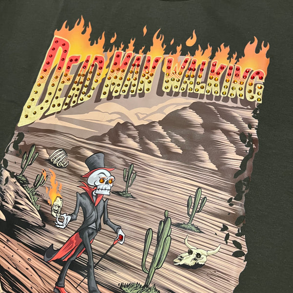 DEAD OUT WEST OLIVE HEAVYWEIGHT TEE